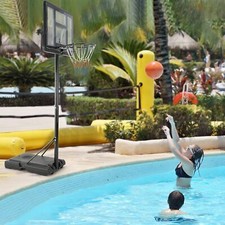 Portable Basketball Hoop 4.1-10 Ft Adjustable Basketball Goal System