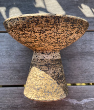 Studio Pottery Pedestal Vase