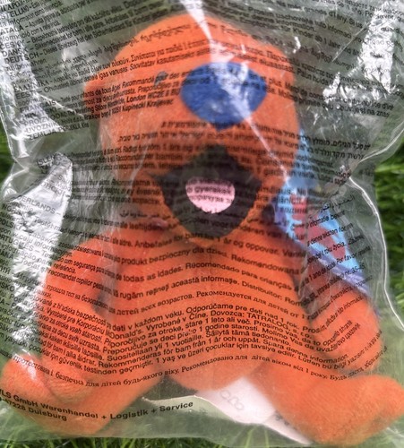Mcdonalds bear the big - bear, blue