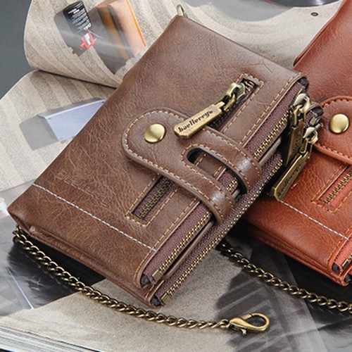 Mens chain wallet - mens, genuine