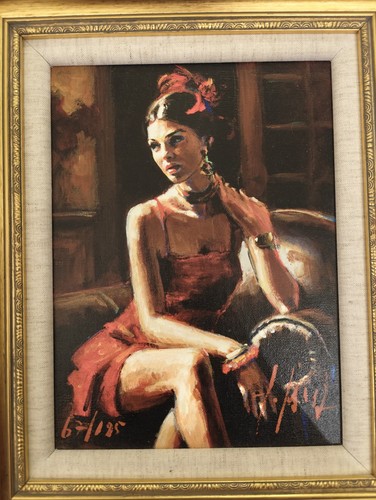 Fabian perez linda in - fabian, red
