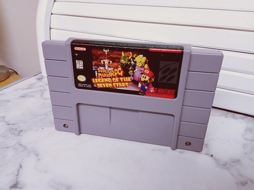 Snes game super mario - mario, rpg