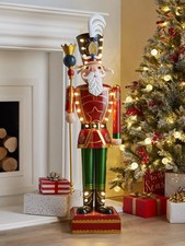 Christmas 120 cm Lit Giant Christmas Nutcracker - Traditional