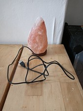 Himalayan Natural Crystal Rock Salt Lamp Pink USB Colour Changing 