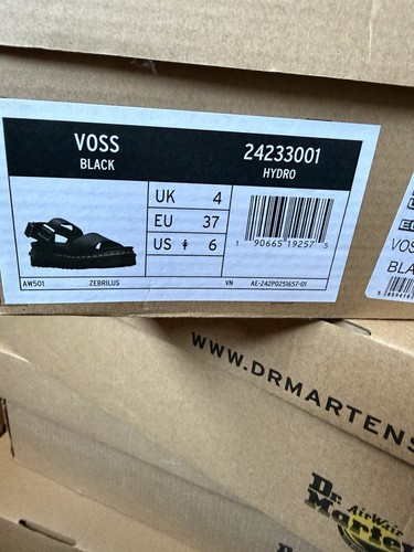 Martens black leather - dr., voss