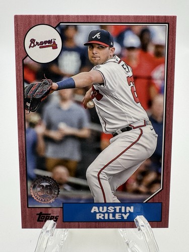 2022 topps now austin riley - now,