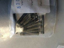 10x original Walther P1 P38 screw handle shell screw Bundeswehr