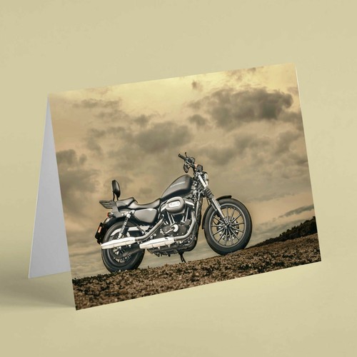 Harley davidson motorbike with - harley,