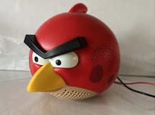 Angry Birds Red Bird Speaker By Gear4 Complete W Power Supply & Aux Working S6