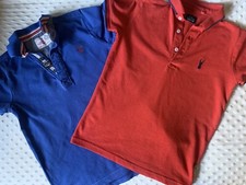2 x Next Boys Polo Shirts -