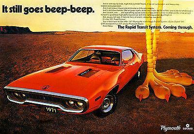 1971 plymouth roadrunner - 1971,