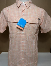 Columbia Men's Silver Ridge Multi Plaid Short Sleeve Shirt - Size Large