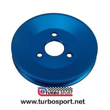 Cosworth YB 2WD Power Steering Pump pulley blue