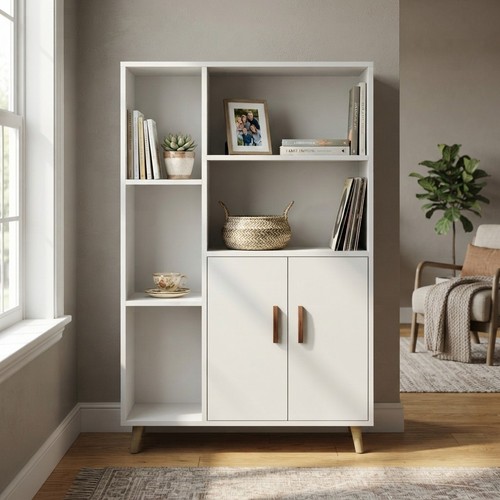 Tall wooden sideboard - tall, storage