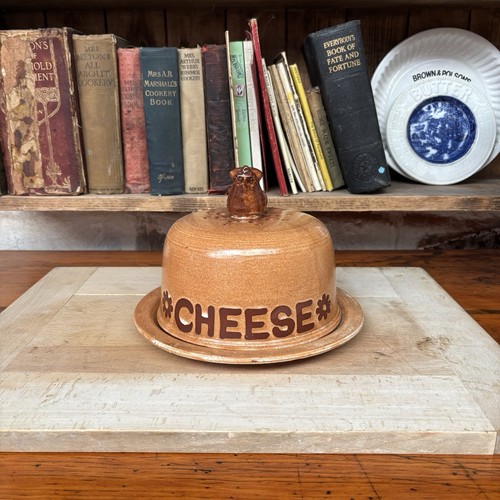 Vintage large cheese - large, dish