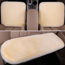 Fluffy Sheepskin Car Seat