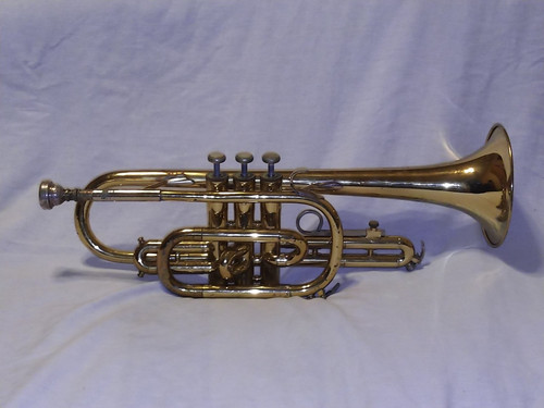 1964 vintage bundy trumpet - vintage, by