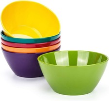 Set Of 6 Melamine Bowls 6-inch