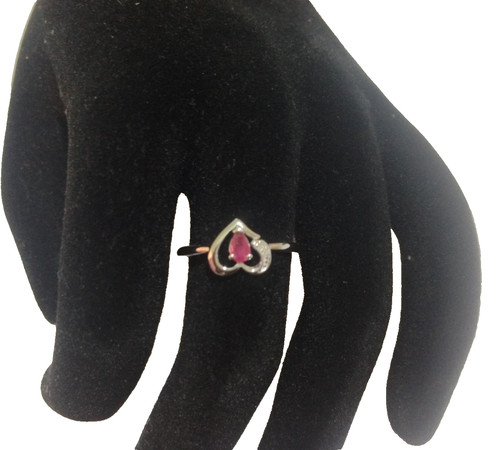 9ct white gold diamond - gold,