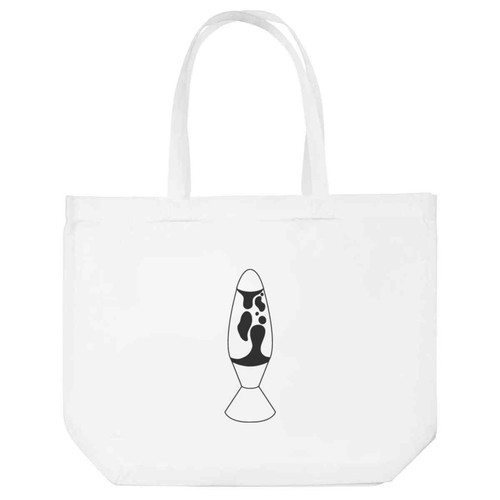 Lava lamp shopping tote - 'lava, bag