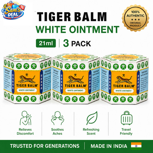 21ml tubs white balm tiger - x,