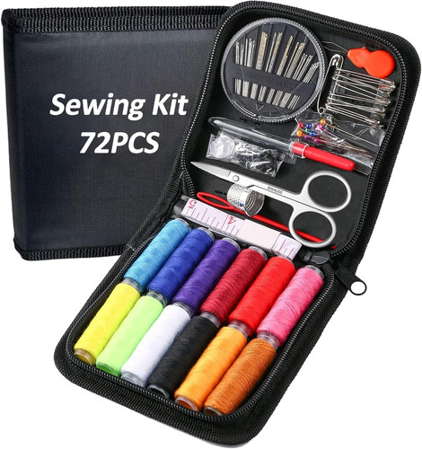 Travel sewing kit 72pcs - sewing,