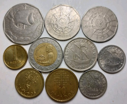 Portugal coins mixed lot - 10,