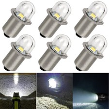 6 LED Bulb For Torch/flashlight Makita Ryobi DeWalt Bosch Hitachi Panasonic Worx