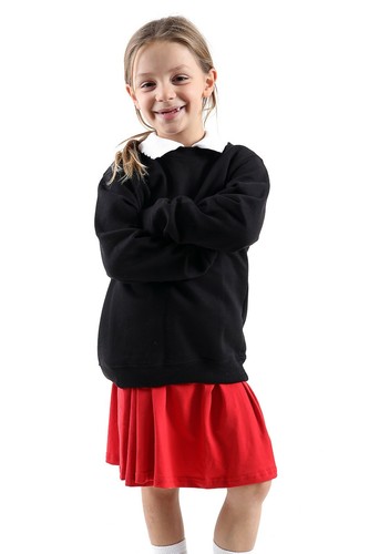 Girls kids button jumper - kids, button/jumper