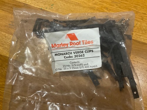 Verge clip for roof - verge,