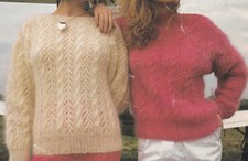 Knitting Pattern Ladies Mohair