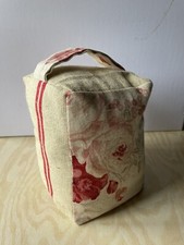 Kate Forman And Vintage French Linen Door Stop