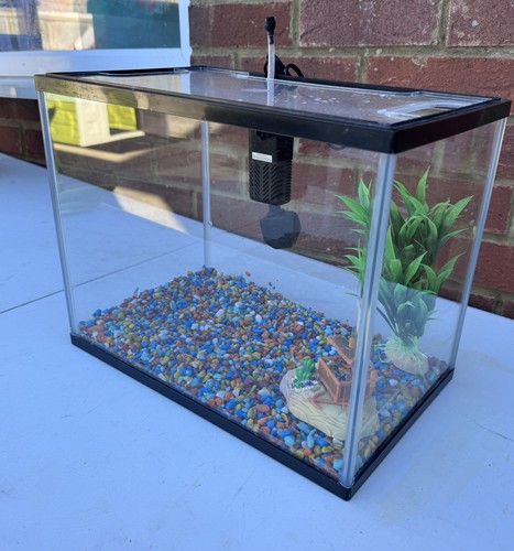 Fish tank with filter and - tank,