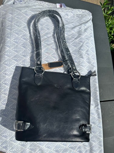 Katana leather tote shoulder - leather,