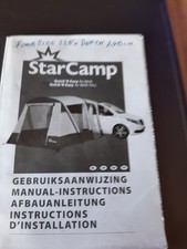 StarCamp Quick 'N Easy Air Motorhome Awning - Tall Inflatable complete with pump