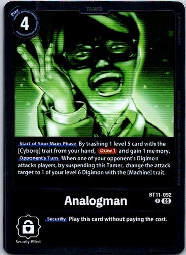 Analogman rare - (reprint),