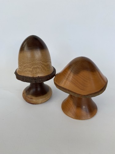 Hand made carved - made, turned