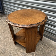 Octagonal table scalloped edge - octagonal,