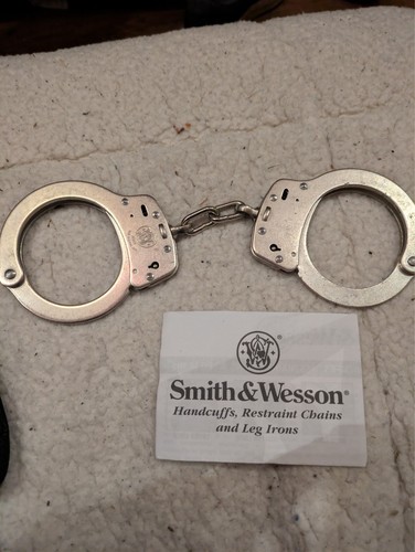 Smith wesson handcuffs and - &,