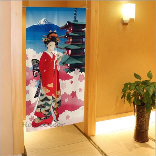 Door curtain geisha mount - door,