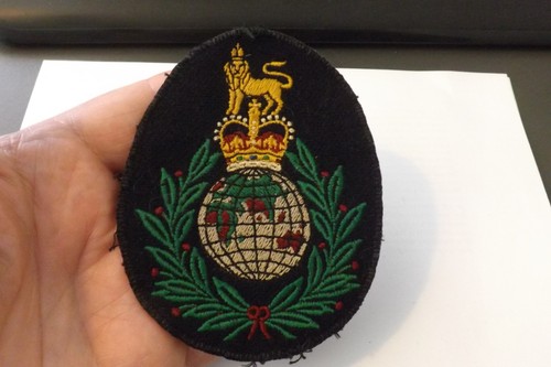 Military cloth badge - military,