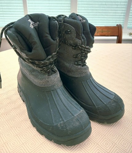 Trespass black snow boots - snow, uk7