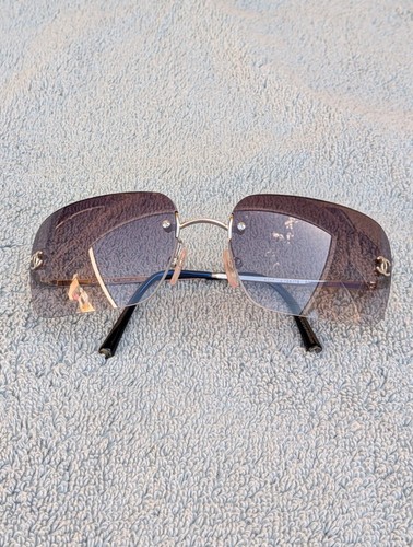 Chanel 4017 rimless sunglasses - chanel,