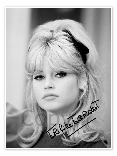 Brigitte bardot signed pre - brigitte,