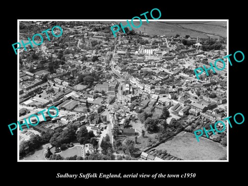 Sudbury suffolk england aerial - suffolk,