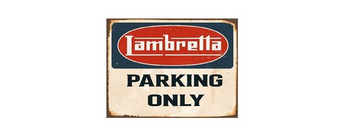 Lambretta parking retro - lambretta, look