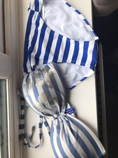 black and white striped bikini La Senza 32C/10