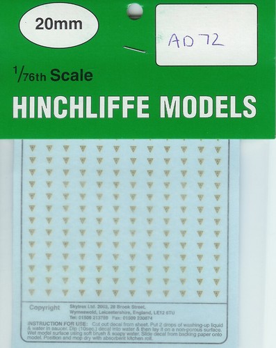 Skytrex decals - 1/76,