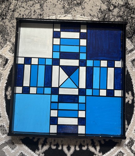 Blue ludo chess board medium - chess,