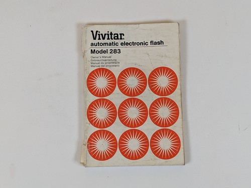 Vivitar 283 flash owners - vivitar,